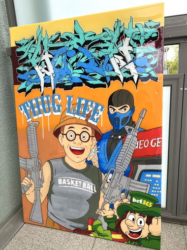 Graffiti Sketch - Photo by Hosh - hosh, graffiti (2025)