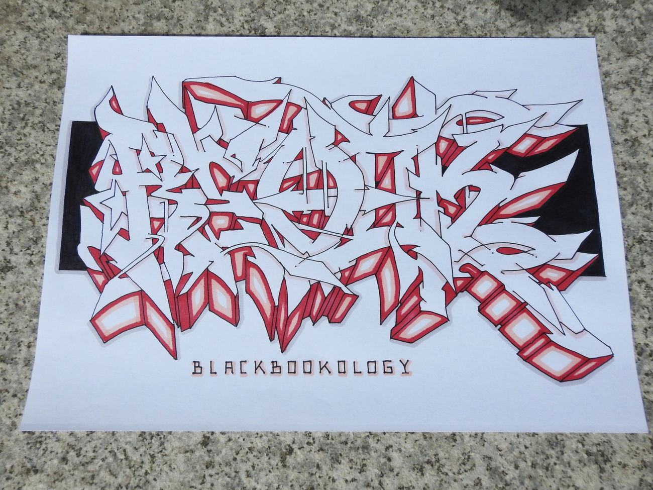 Graffiti Sketch - Photo by Hosh (2024)