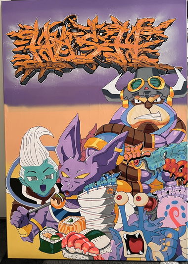 Graffiti Sketch - Photo by Hosh (2024)