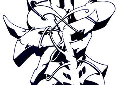 Graffiti Sketch - Photo by Hosh - Graffiti, F (2021)