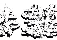 Graffiti Sketch - Photo by Hosh