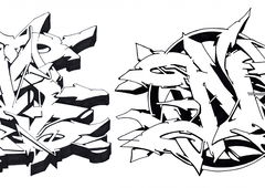 Graffiti Sketch - Photo by Hosh