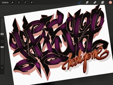 Graffiti Sketch - Photo by Hosh (2021)