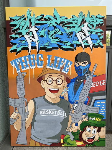 Graffiti Sketch - Photo by Hosh - hosh (2025)