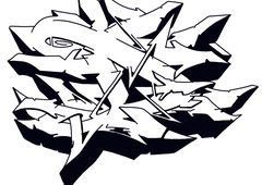 Graffiti Sketch - Photo by Hosh (2024)