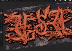 Graffiti Sketch - Photo by Hosh (2021)