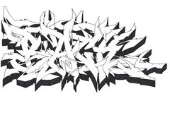 Graffiti Sketch - Photo by Hosh (2022)