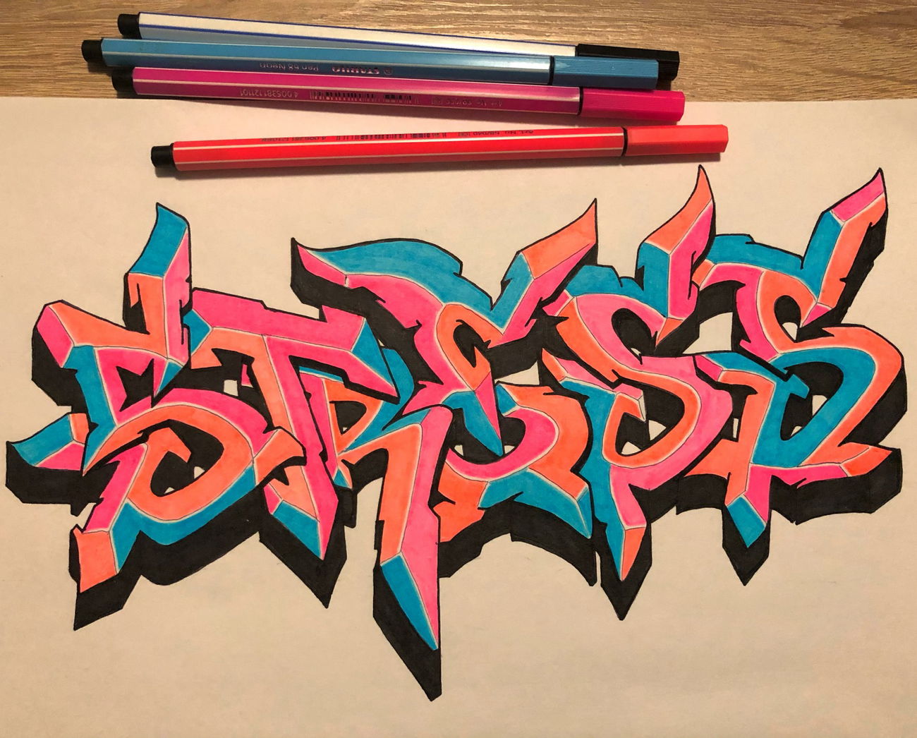 Graffiti Wall - Photo by Hosh (2021)