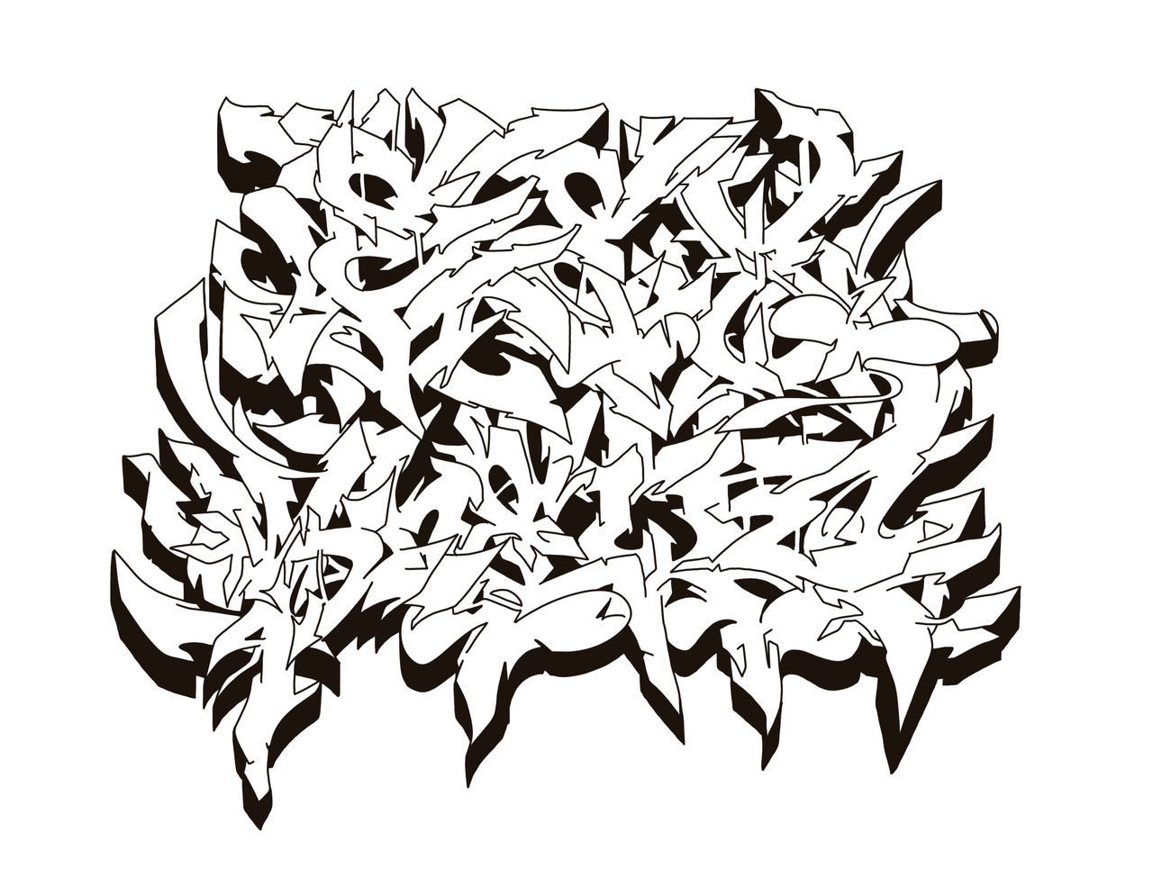 Graffiti Sketch - Photo by Hosh (2026)