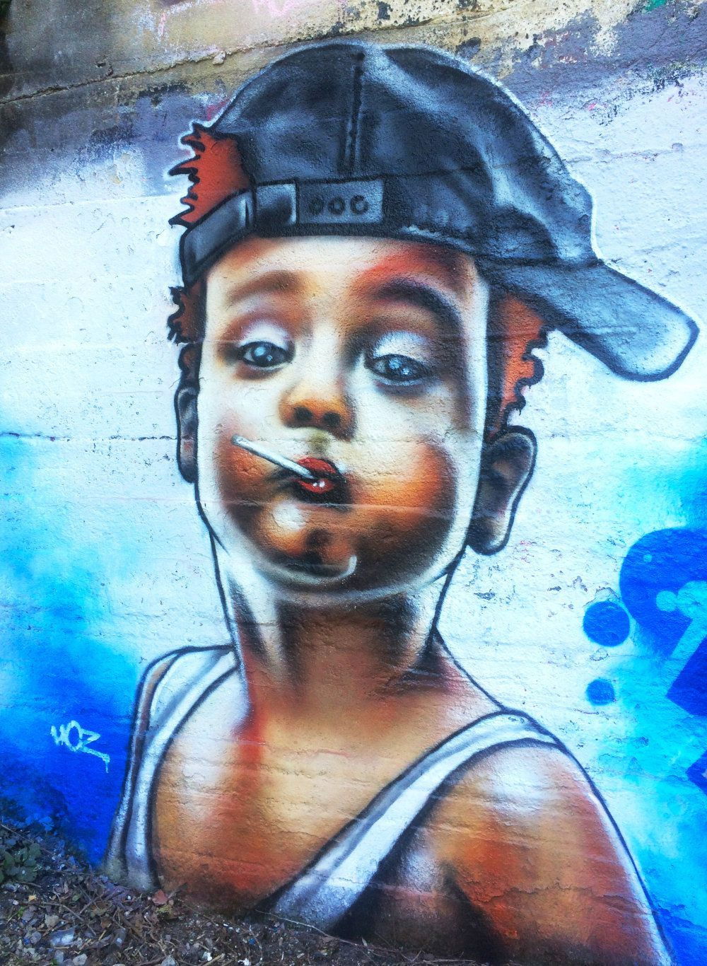 Graffiti Street Art - Photo by Hoz - graffiti, cap, redhead (2025)