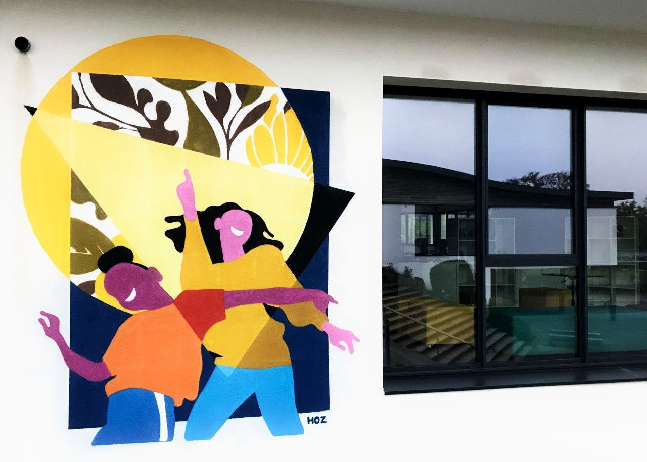 Graffiti Street Art - Photo by Hoz - abstractart, streetart, school (2024)