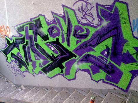 Graffiti Wall - Photo by HubaOne - Huba1 (2008)