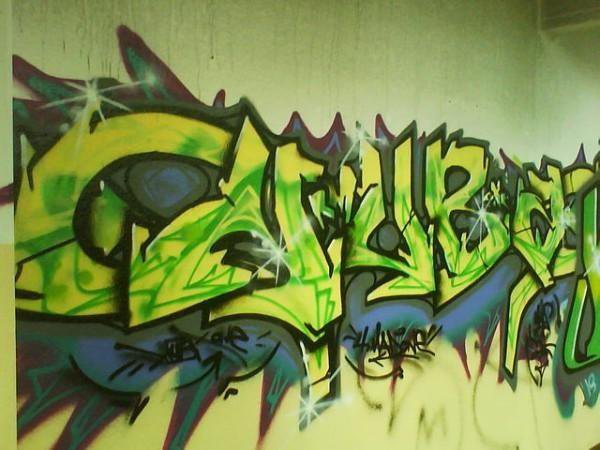 Graffiti Wall - Photo by HubaOne - Huba (2008)