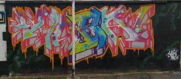 Graffiti Wall - Photo by HubaOne - Huba (2008)