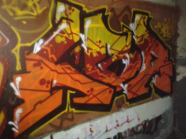 Graffiti Wall - Photo by HubaOne - HBA (2007)