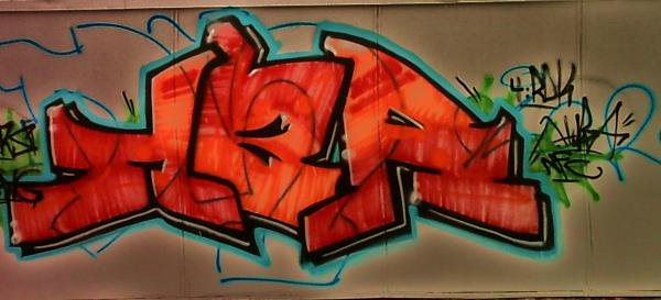 Graffiti Wall - Photo by HubaOne - HBA (2009)