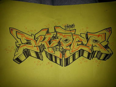 Graffiti Sketch - Photo by HubaOne - Skiper (2013)