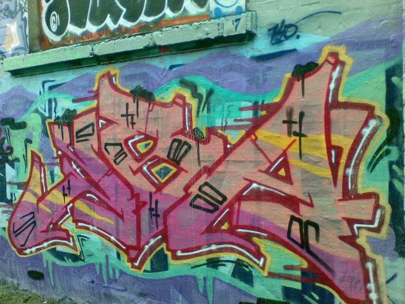Graffiti Wall - Photo by HubaOne - HBA (2012)