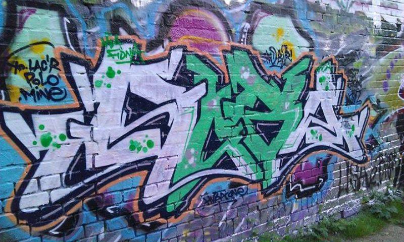 Graffiti Wall - Photo by HubaOne - Huba1 (2012)