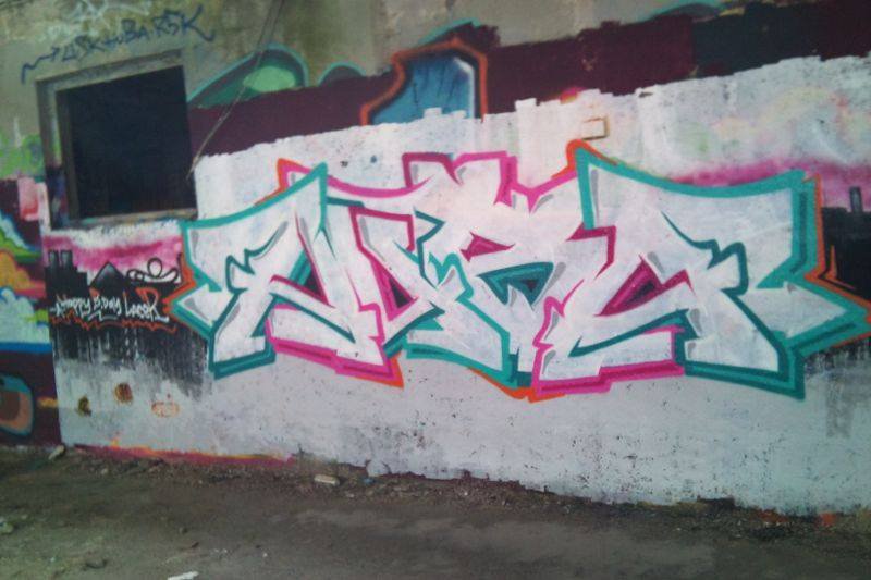 Graffiti Wall - Photo by HubaOne - Huba (2012)
