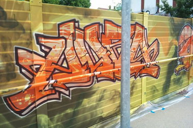 Graffiti Wall - Photo by HubaOne - Huba, RockTheLine (2012)