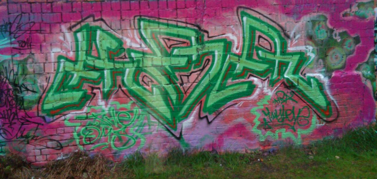 Graffiti Wall - Photo by HubaOne - HBA (2014)