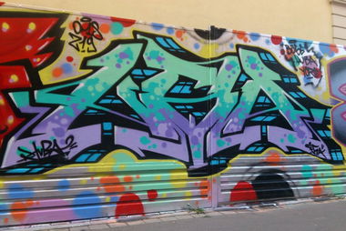 Graffiti Wall - Photo by HubaOne - HBA (2014)