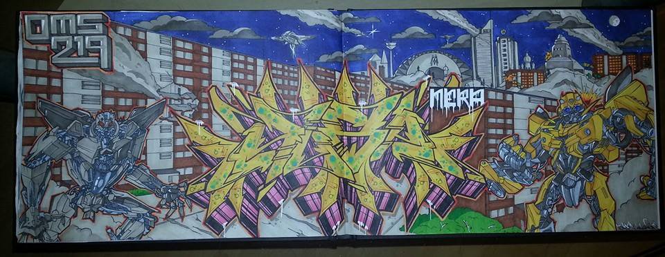 Graffiti Sketch - Photo by HubaOne - Huba (2013)