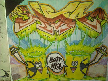 Graffiti Sketch - Photo by HubaOne - HBA (2011)