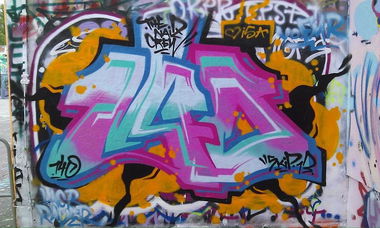 Graffiti Wall - Photo by HubaOne - 140, Werk2 (2013)