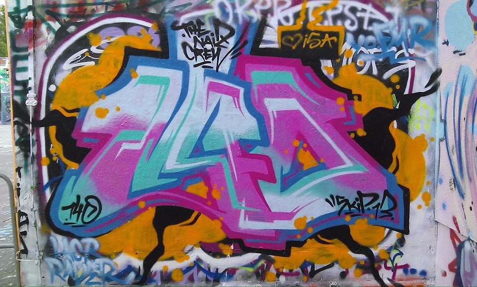 Graffiti Wall - Photo by HubaOne - 140, Werk2 (2013)