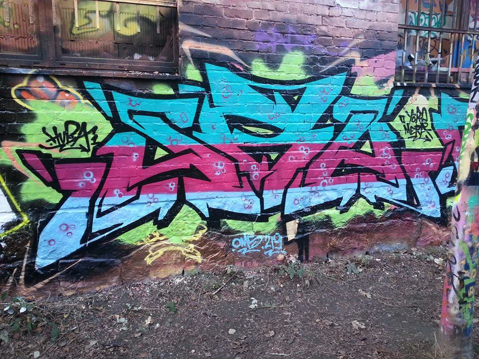 Graffiti Wall - Photo by HubaOne - HBA (2013)