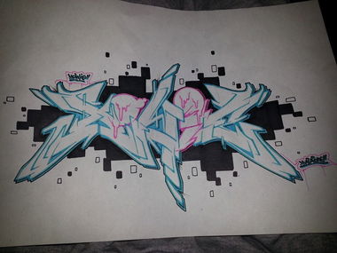 Graffiti Wall - Photo by HubaOne - Howie, Battle (2012)