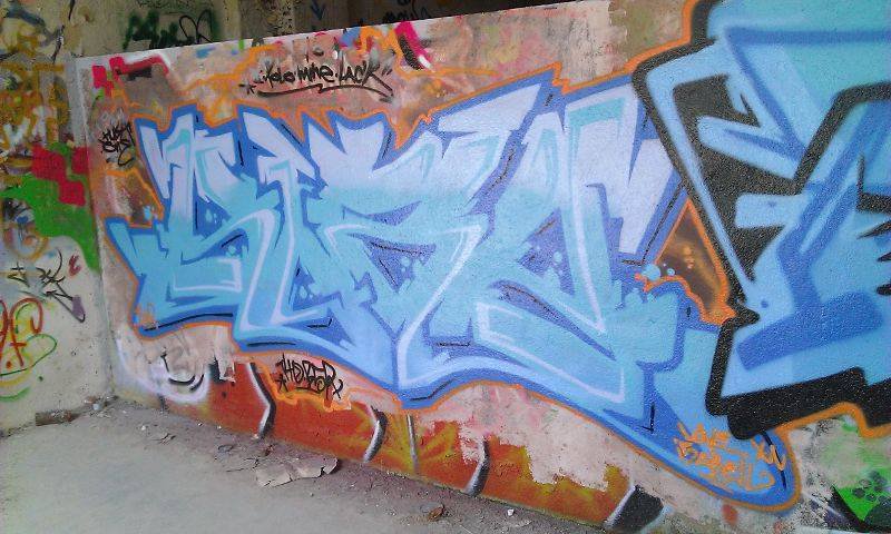 Graffiti Wall in Canada - Photo by HubaOne - Huba (2012)