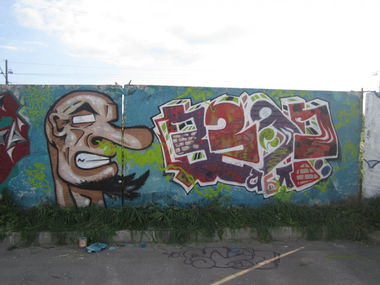 Graffiti Wall in Saint Petersburg - Photo by HumanVzor - ????, ??? (2013)