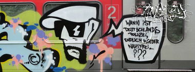 Graffiti Train - Photo by HunkeyKongs - Hunkey, Kongs, The (2015)