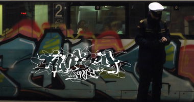 Graffiti Train - Photo by HunkeyKongs - Hunkey, Kongs, The (2015)
