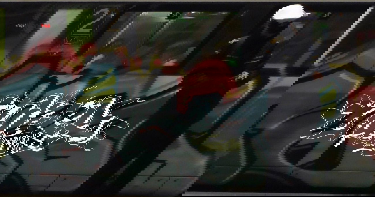 Graffiti Train - Photo by HunkeyKongs - Hunkey, Kongs, The (2015)