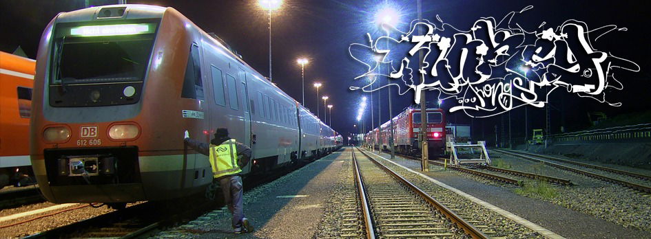 Graffiti Train - Photo by HunkeyKongs - Hunkey, Kongs, The