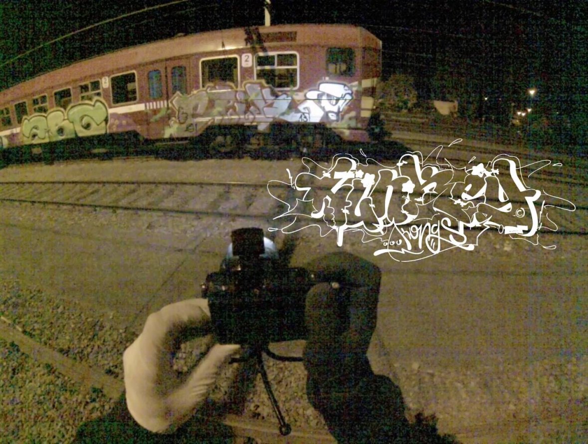 Graffiti Train - Photo by HunkeyKongs - Hunkey, Kongs, The (2015)