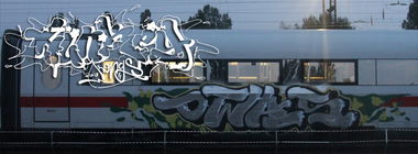 Graffiti Train - Photo by HunkeyKongs - Hunkey, Kongs, The (2015)