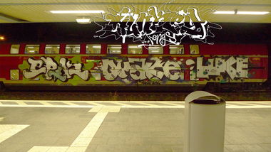 Graffiti Train - Photo by HunkeyKongs - Hunkey, Kongs, The (2015)