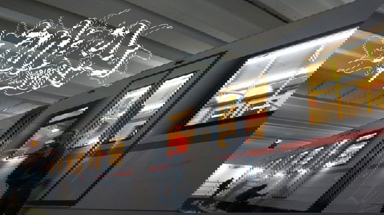 Graffiti Train - Photo by HunkeyKongs - Hunkey, Kongs, The (2015)