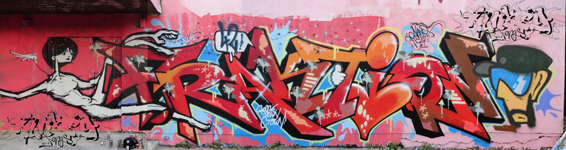 Graffiti Wall - Photo by HunkeyKongs - Hunkey, Kongs, The (2015)