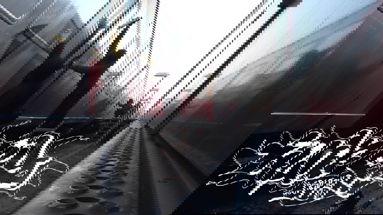 Graffiti Train - Photo by HunkeyKongs - Hunkey, Kongs, The (2015)