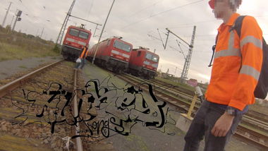 Graffiti Train - Photo by HunkeyKongs - Hunkey, Kongs, The (2015)