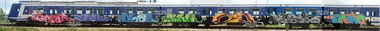 Graffiti Train in Vienna - Photo by HunkeyKongs - Hunkey, Kongs, The (2007)