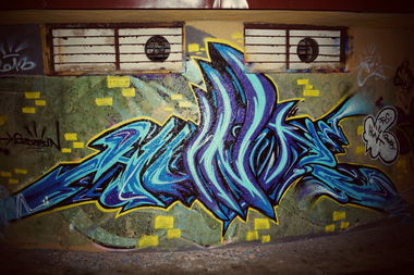 Graffiti Wall - Photo by Huntone - hunt, alcer (2013)
