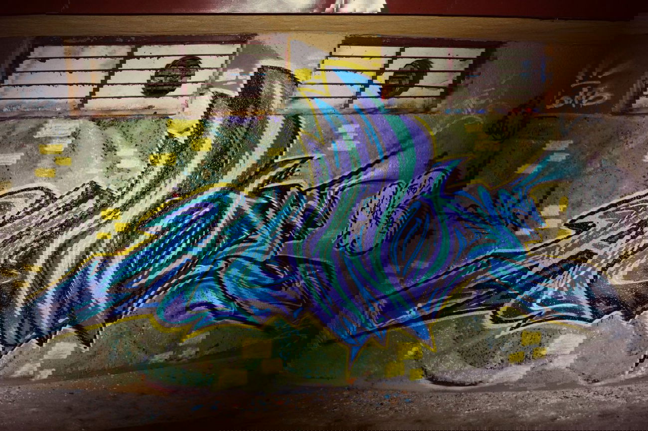 Graffiti Wall - Photo by Huntone - hunt, alcer (2013)