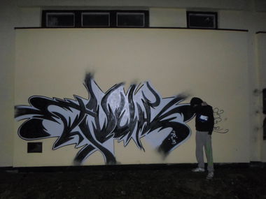 Graffiti Wall - Photo by Huntone - hunt, tdc
